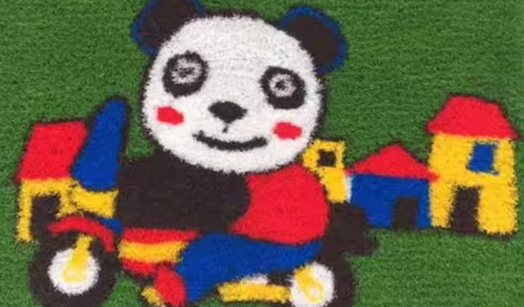 Cartoon Patterns Grass Carpet