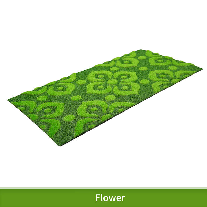3D Embossed Turf - Flower